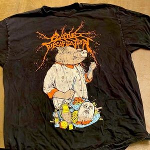Cattle decapitation official “pig chef” shirt
